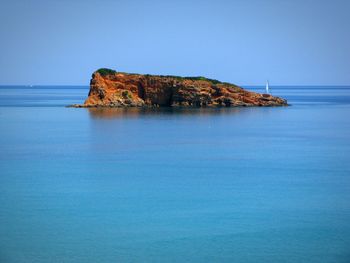 Rock formations at seaside