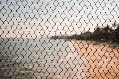 Full frame shot of chainlink fence