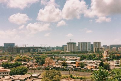 Cityscape against sky