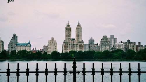 City skyline against sky