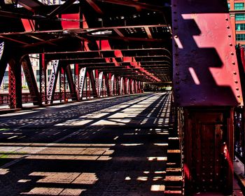 View of bridge in city
