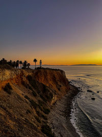 Lighthouse sunset