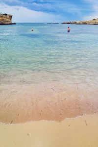 Scenic view of beach