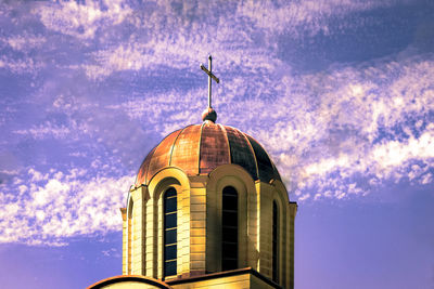 Low angle view of cathedral against sky