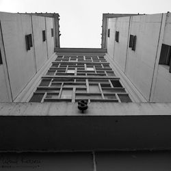 Low angle view of building against sky