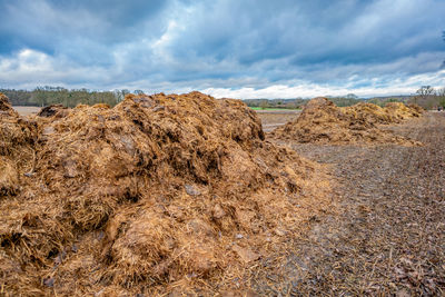 Panoramic view of landscape against sky