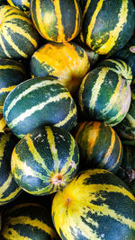 Full frame shot of fruits for sale at market stall