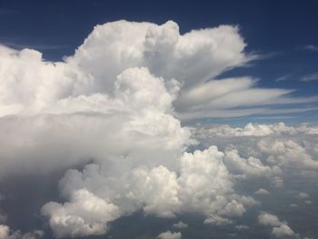 Low angle view of clouds in sky