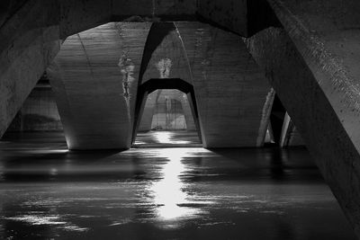 Interior of bridge