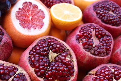 Close-up of pomegranate