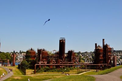 View of buildings in city