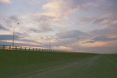 Scenic view of rural landscape against sky