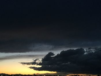 Scenic view of cloudscape against sky