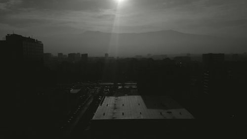 Cityscape against sky