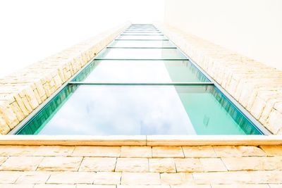 Low angle view of building against sky