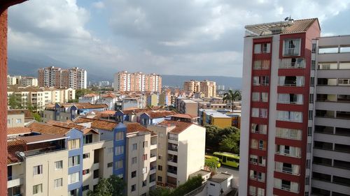 Cityscape against sky