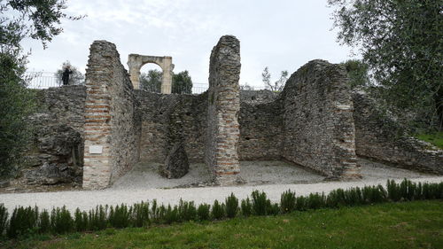 Old ruins of building