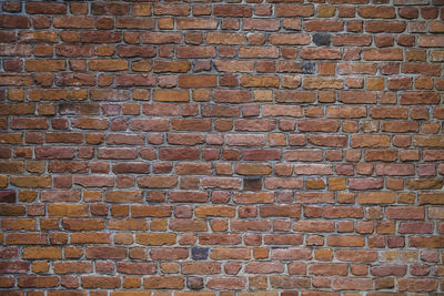 Full frame shot of brick wall