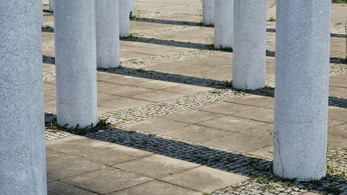 Steps leading towards built structure