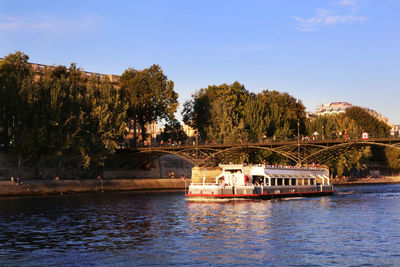 Scenic view of river against sky