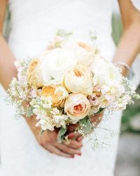 Close-up of rose bouquet