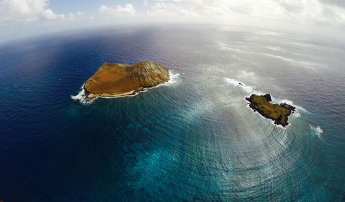 Scenic view of sea