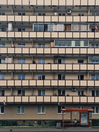 Full frame shot of residential building