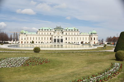 Bellevue castle at vienna