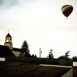 Low angle view of building against sky