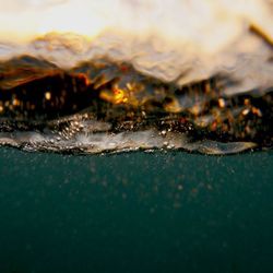 Surface level of white surface