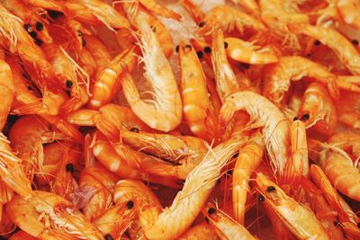 Full frame shot of carrots