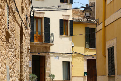 View of residential buildings