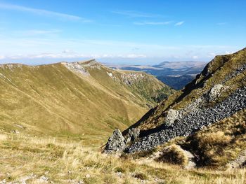 Panoramic view of landscape against sky