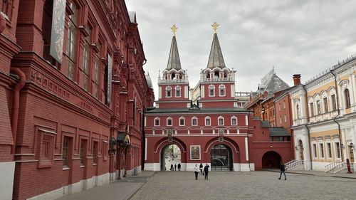 View of buildings in city