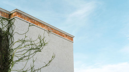 Low angle view of building against sky