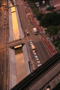 Traffic on city street