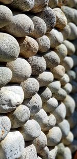 Full frame shot of stones