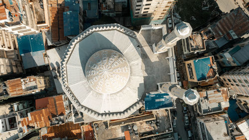 Aerial view of msulim mosque in dar es salaam