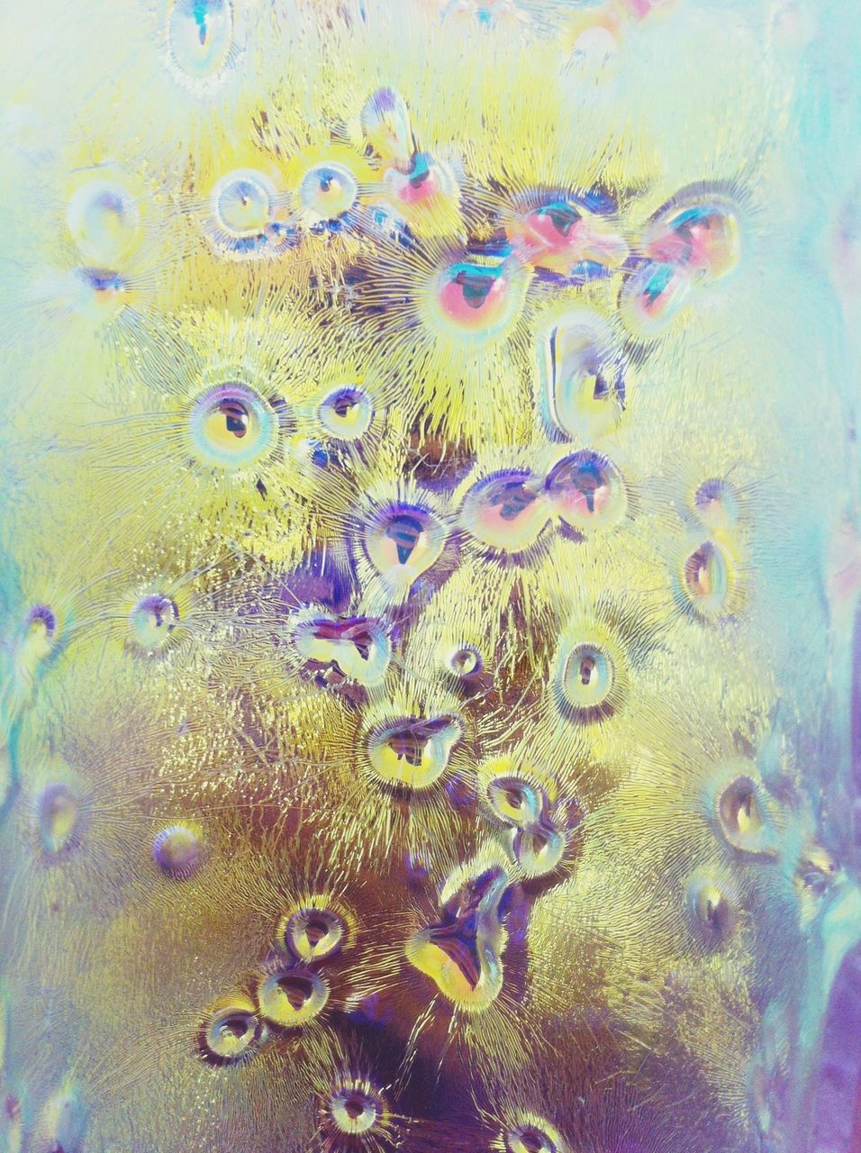 multi colored, full frame, backgrounds, pattern, indoors, art and craft, art, creativity, close-up, design, blue, bubble, water, underwater, textured, transparent, no people, abstract, undersea, colorful