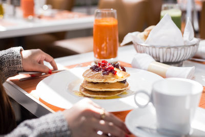 Breakfast pancakes