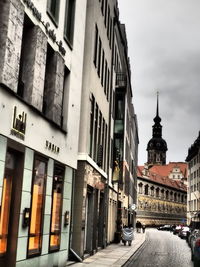 Street amidst buildings in city