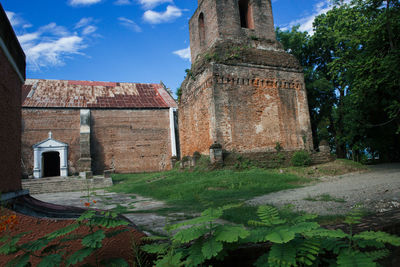 Temple against sky