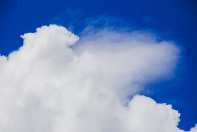 Low angle view of clouds in sky