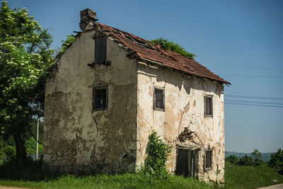 Old building against sky