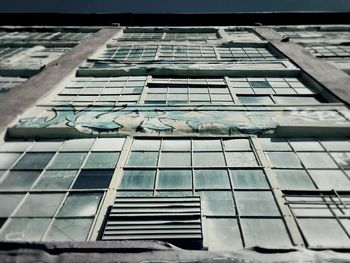 Low angle view of modern building