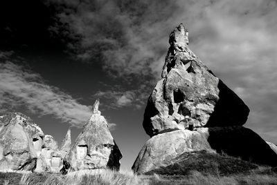 Old temple against sky