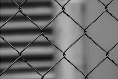 Close-up of chainlink fence