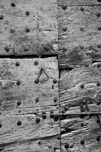 Full frame shot of wood