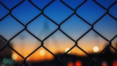 Full frame shot of chainlink fence