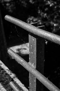 Close-up of rusty metal